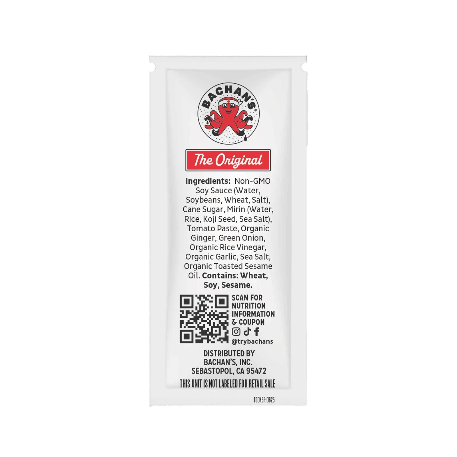 The Original Japanese BBQ Sauce, .35oz F0